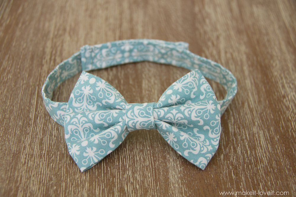 Diy Baby Bow Tie
 Little Boy Bowtie the QUICK and EASY version