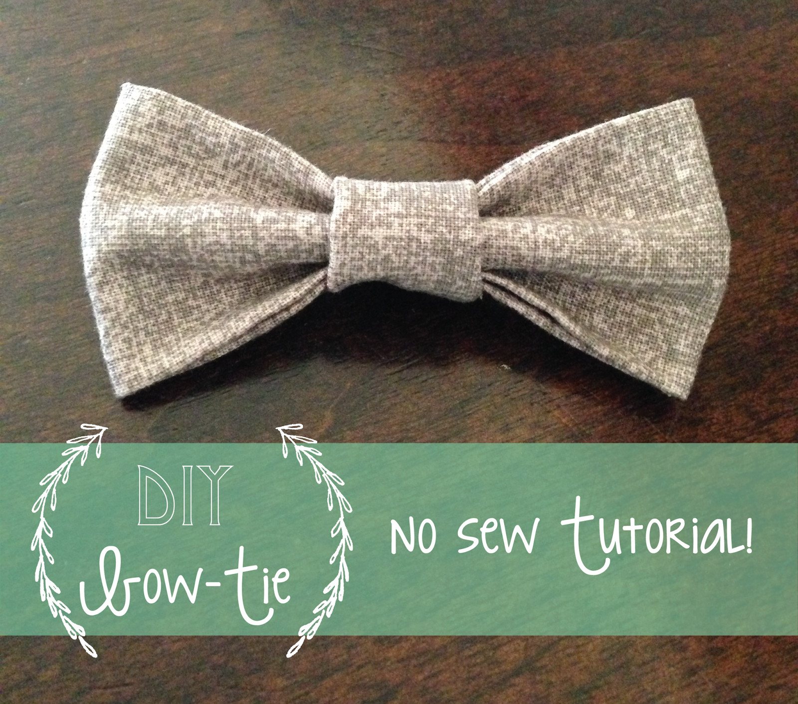 Diy Baby Bow Tie
 My Life My Love Kelsie Millet No Sew Baby Bow tie