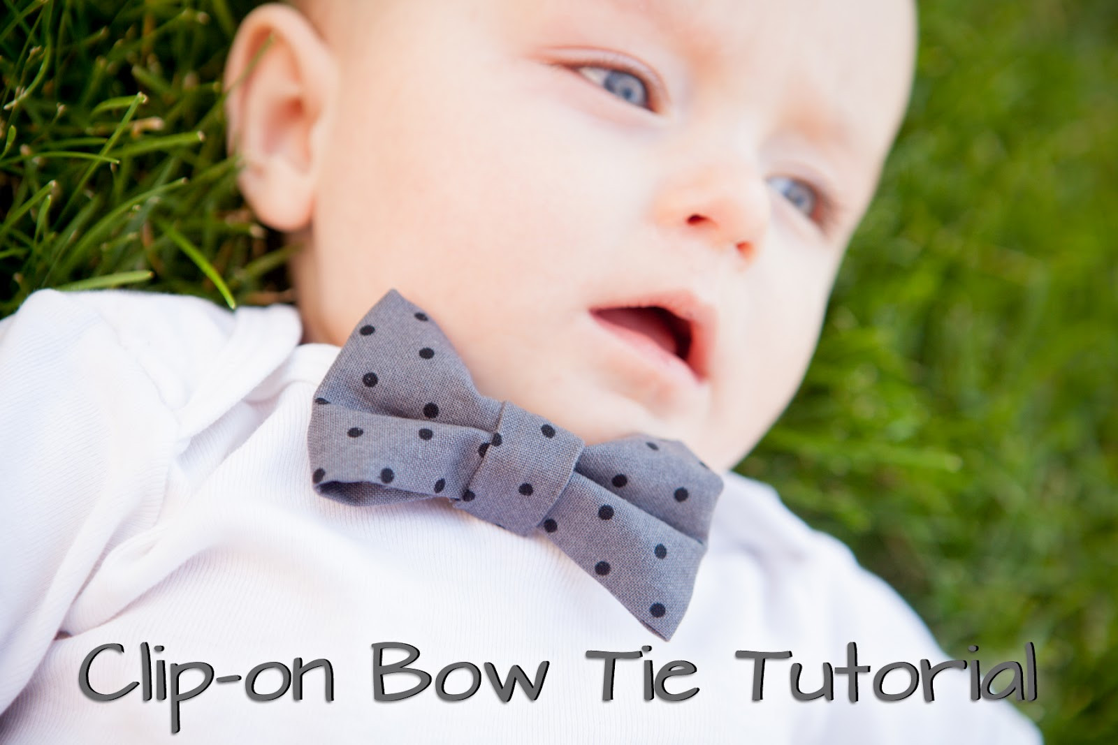 Diy Baby Bow Tie
 Mommy Minutes Clip on Bow Tie Tutorial