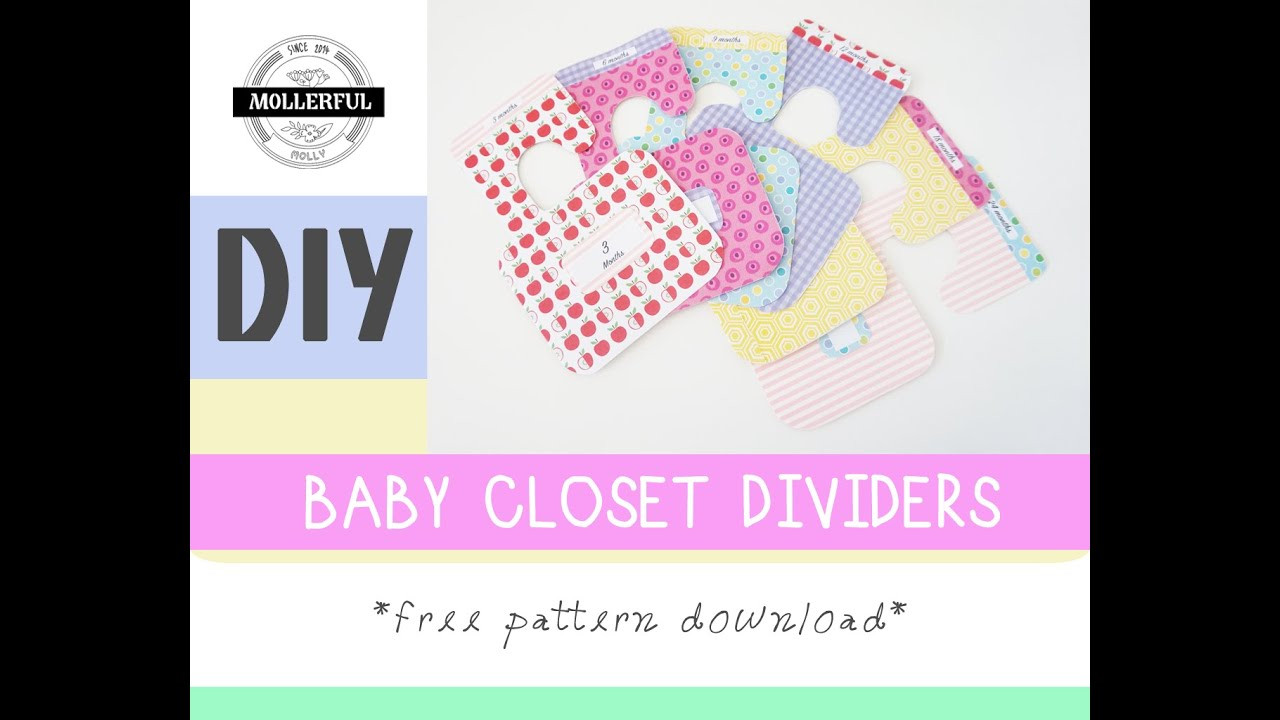 Diy Baby Closet Dividers
 DIY Baby Closet Dividers Mollerful