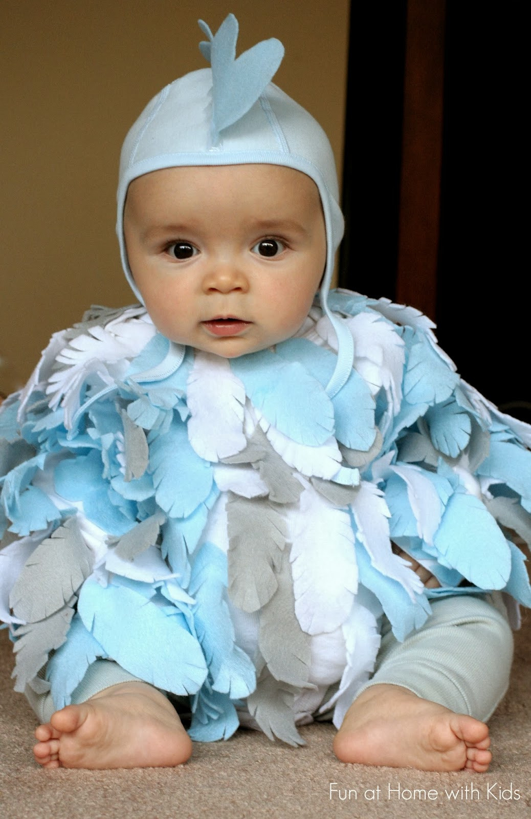 Diy Baby Costume Ideas
 DIY No Sew Baby Chicken Halloween Costume