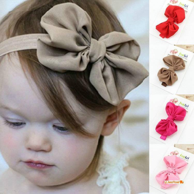 Diy Baby Headbands
 Baby Headband Ribbon Handmade DIY Toddler Infant Kids Hair