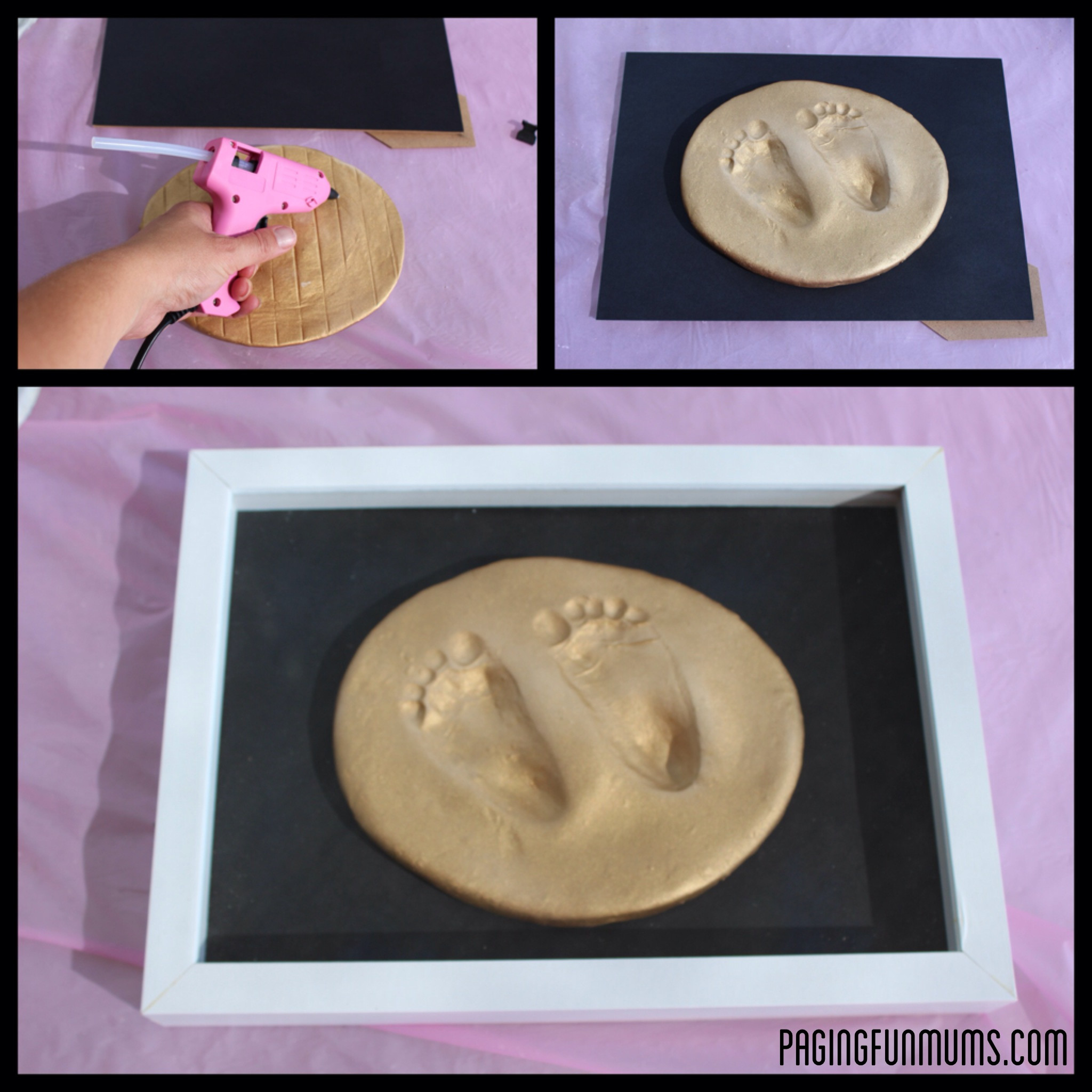 DIY Baby Keepsakes
 DIY Baby Keepsake using Homemade Clay Paging Fun Mums