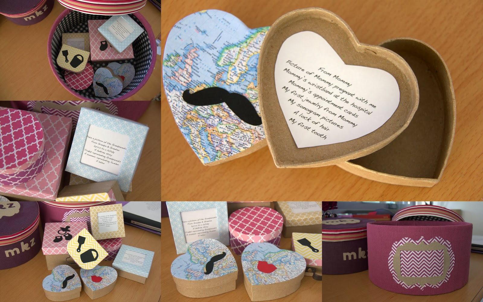 DIY Baby Keepsakes
 avec vi DIY Baby Keepsake Box