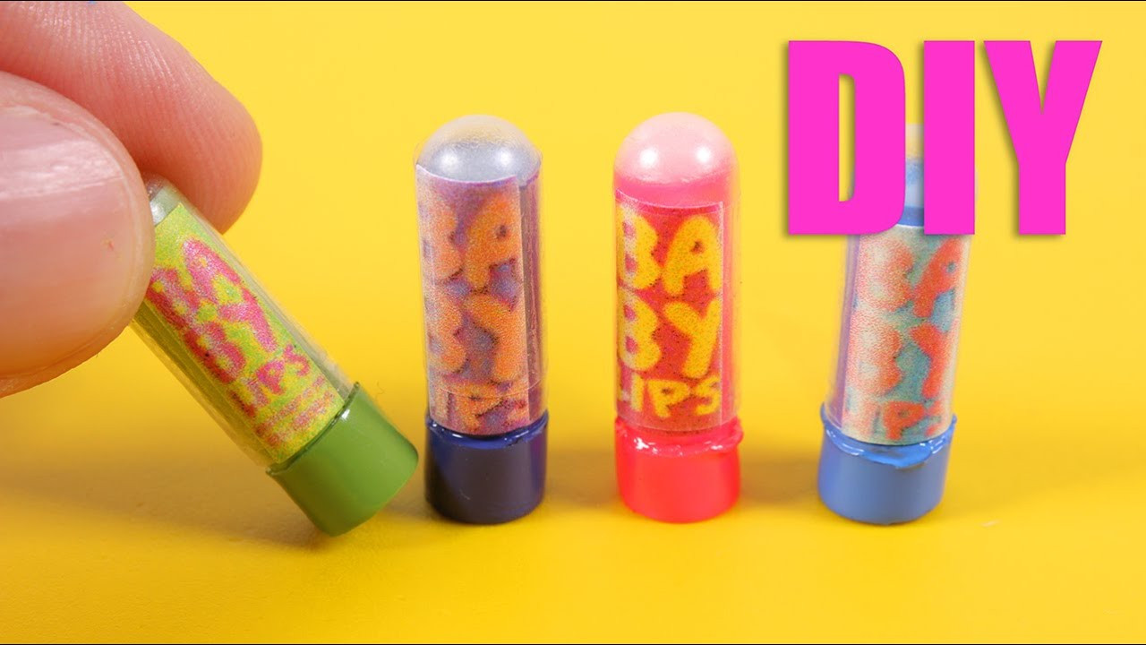 DIY Baby Lips
 DIY miniature Baby Lips