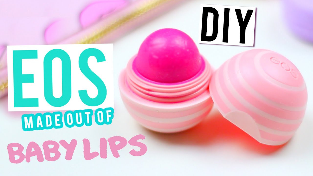 DIY Baby Lips
 DIY EOS LIP BALM using BABY LIPS