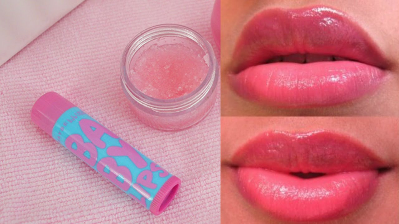 DIY Baby Lips
 DIY BABY LIPS WITH 2 INGREDIENTS HOW TO LIGHTEN DARK