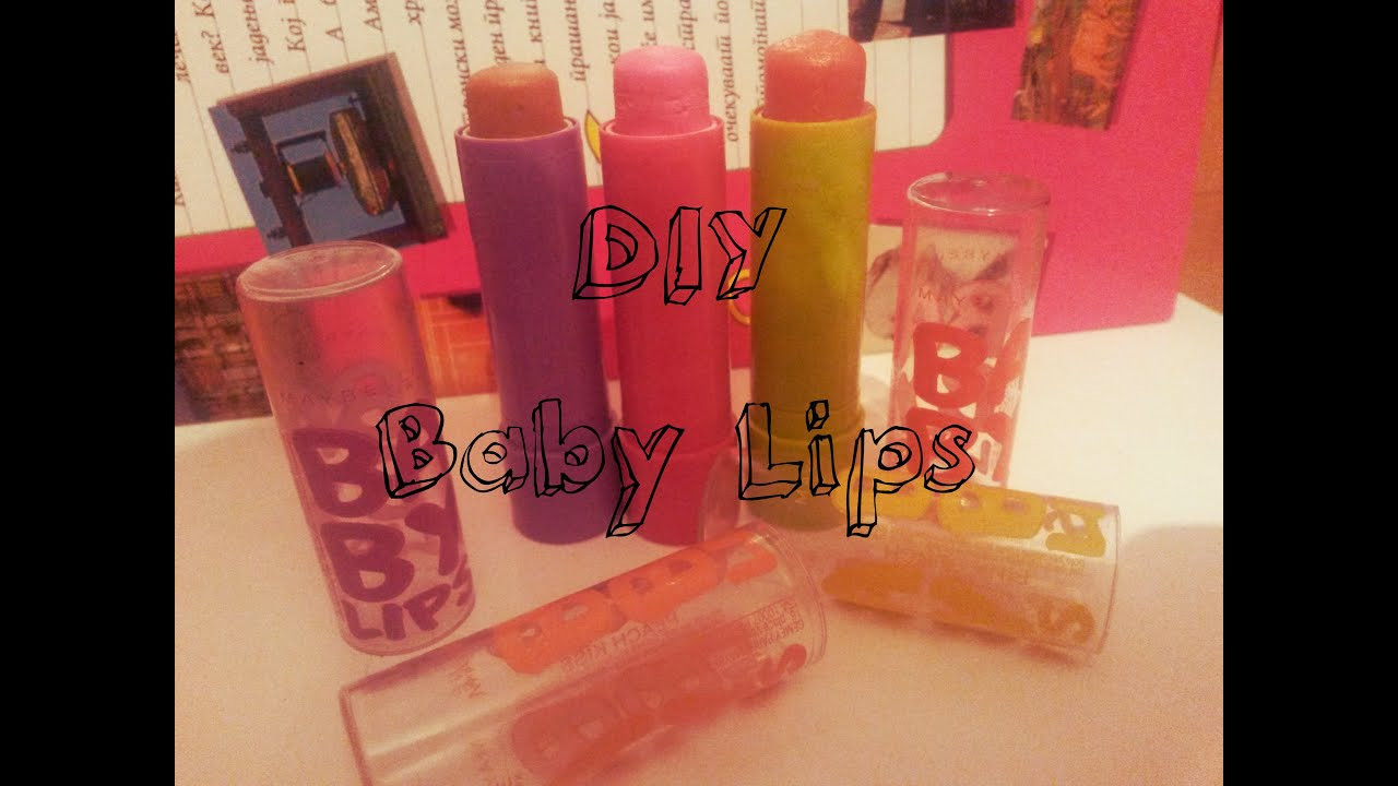 DIY Baby Lips
 DIY Baby Lips