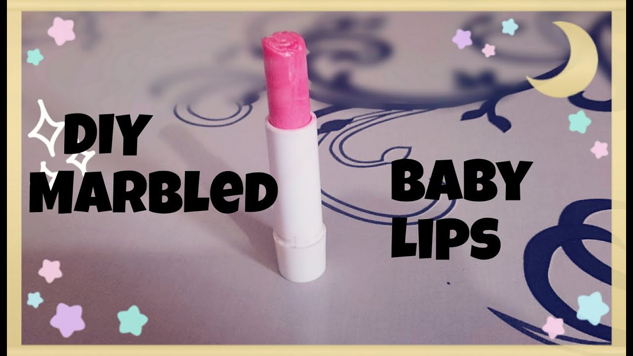 DIY Baby Lips
 DIY★ Marbled★ Baby Lips Lip Balm