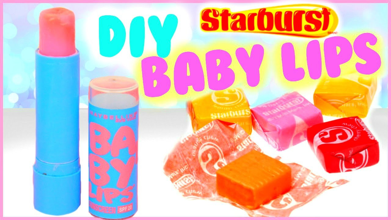 DIY Baby Lips
 DIY Baby Lips Out Starbursts