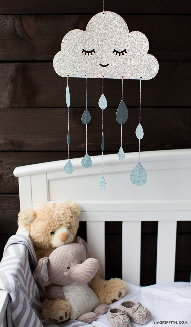 Diy Baby Mobile
 Paper DIY Baby Mobile Lia Griffith