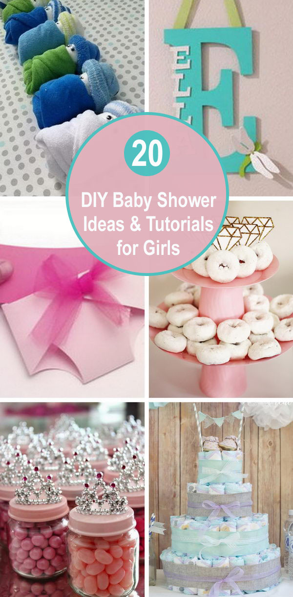 Diy Baby Shower Decorations For Girl
 20 DIY Baby Shower Ideas & Tutorials for Girls