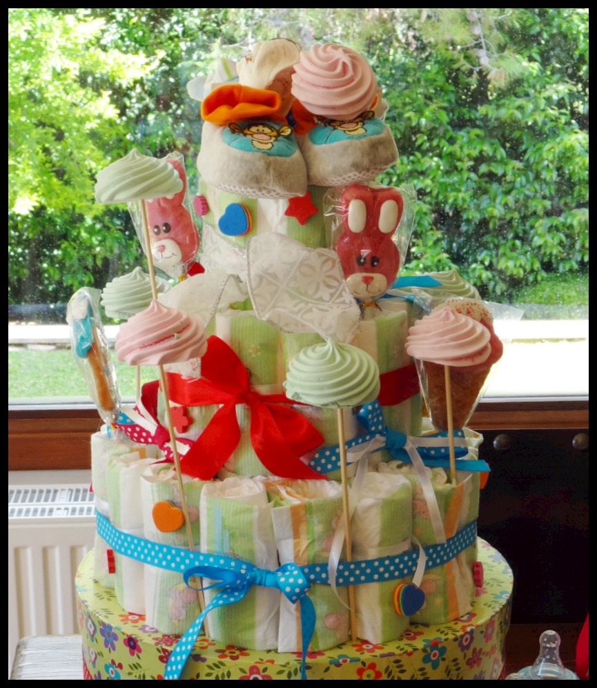 DIY Baby Shower Diaper Cakes
 Do It Yourself Party Decorations – Diaper Cake – yoggi s way