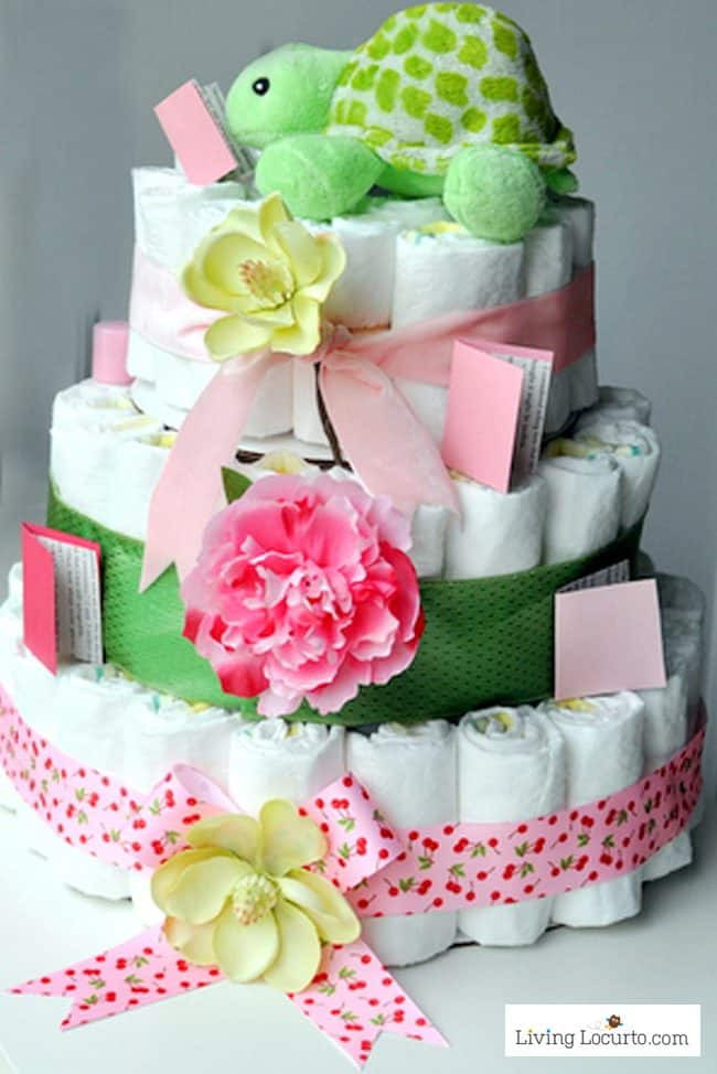 DIY Baby Shower Diaper Cakes
 15 Creative Diaper Cakes DIY Baby Shower Party Ideas