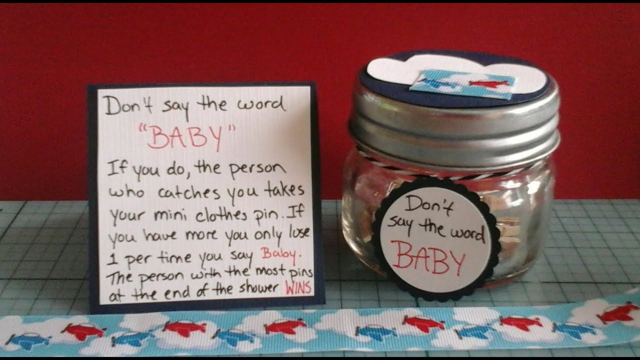 Diy Baby Shower Games
 DIY Baby Shower Games Don t say the word BABY