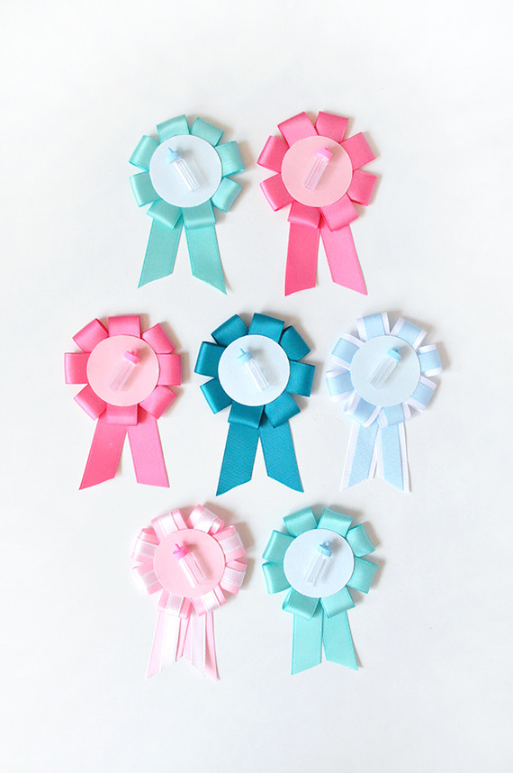 DIY Baby Shower Pins
 DIY Gender Reveal Baby Shower Pins