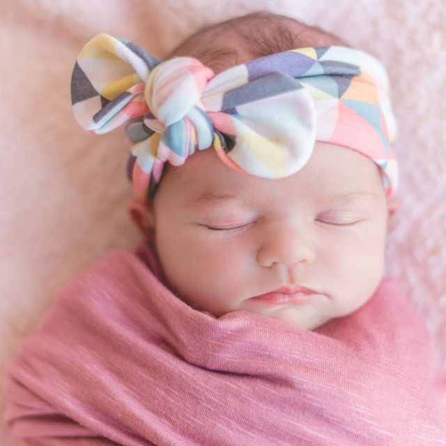 Diy Baby Turban Headband With Bow
 Aliexpress Buy DIY Headband BabyGirls Turban