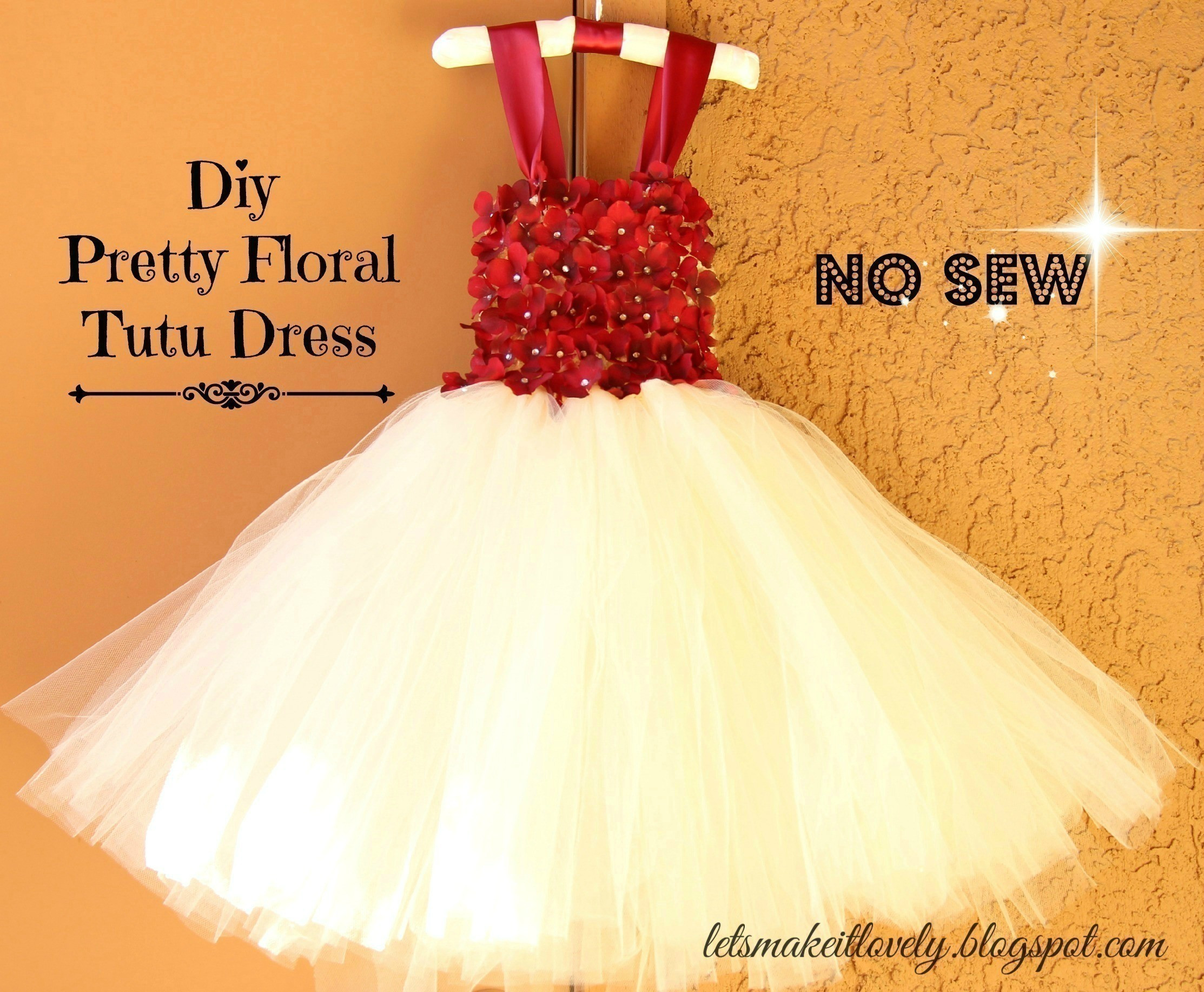 Diy Baby Tutu Dress
 Diy Flower Girl Dress Tutu Dress · How To Sew A Baby