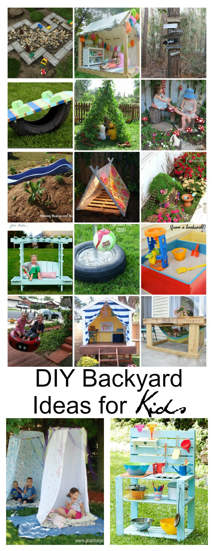 DIY Backyard Ideas For Kids
 DIY Backyard Ideas for Kids The Idea Room