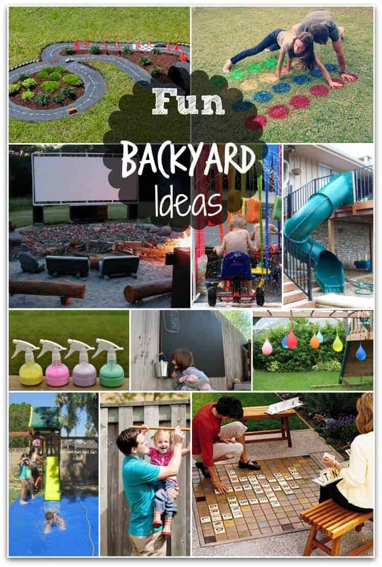 DIY Backyard Ideas For Kids
 Fun Backyard Ideas these DIY ideas will make summertime