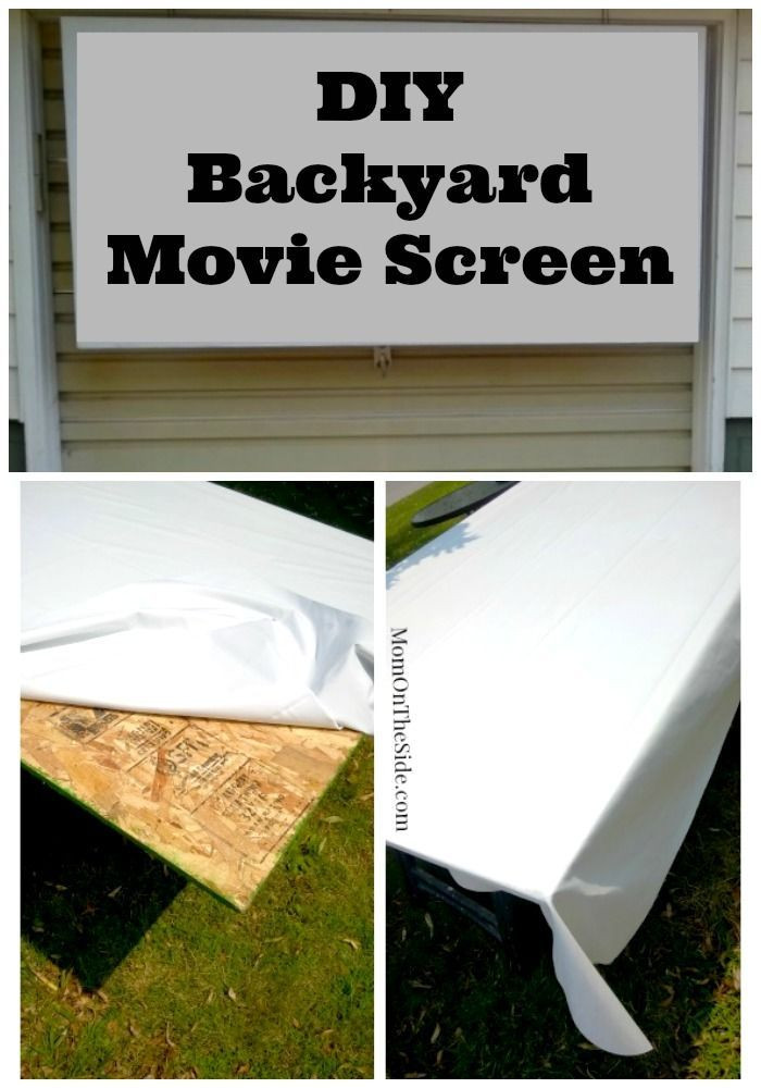 Diy Backyard Movie Screen
 Epson Home Cinema DIY Outdoor Movie Screen