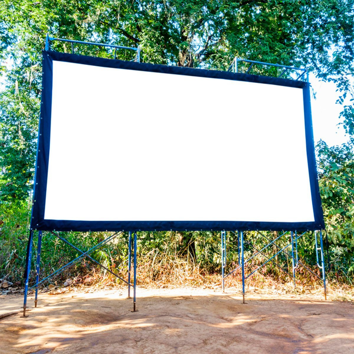 Diy Backyard Movie Screen
 What You Need for a DIY Backyard Movie Theater