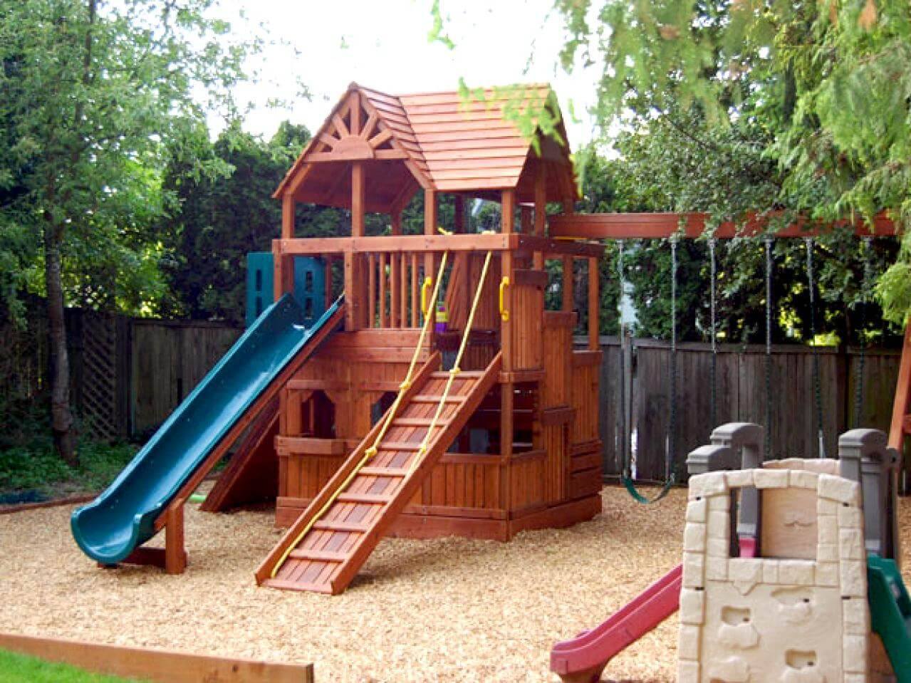 Diy Backyard Playgrounds
 Best 35 Kids Home Playground Ideas AllstateLogHomes