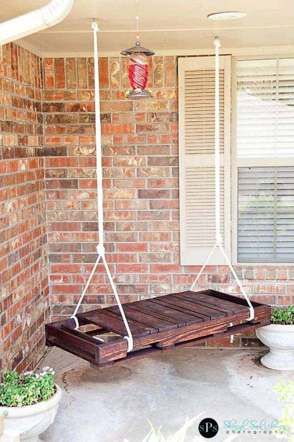 Diy Backyard Swings
 22 Amazingly DIY Patio and Garden Swings Amazing DIY