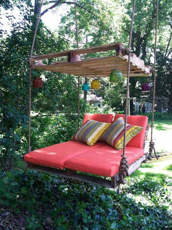 Diy Backyard Swings
 22 Amazingly DIY Patio and Garden Swings Amazing DIY