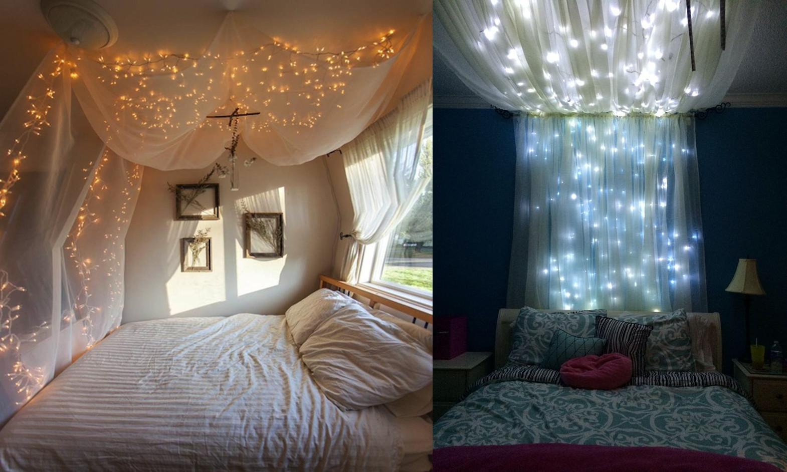 Diy Bedroom Canopy With Lights
 14 DIY bed canopies to turn your bedroom into a serene