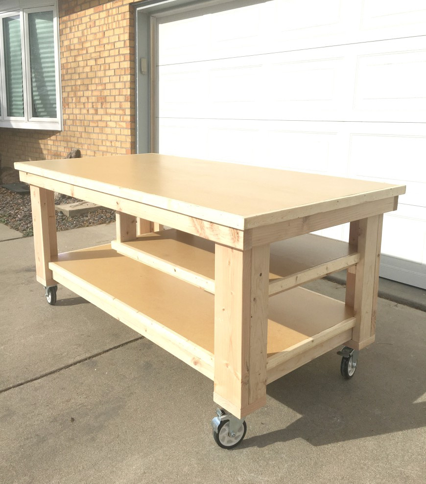 DIY Bench Plans
 How to Build the Ultimate DIY Garage Workbench FREE Plans