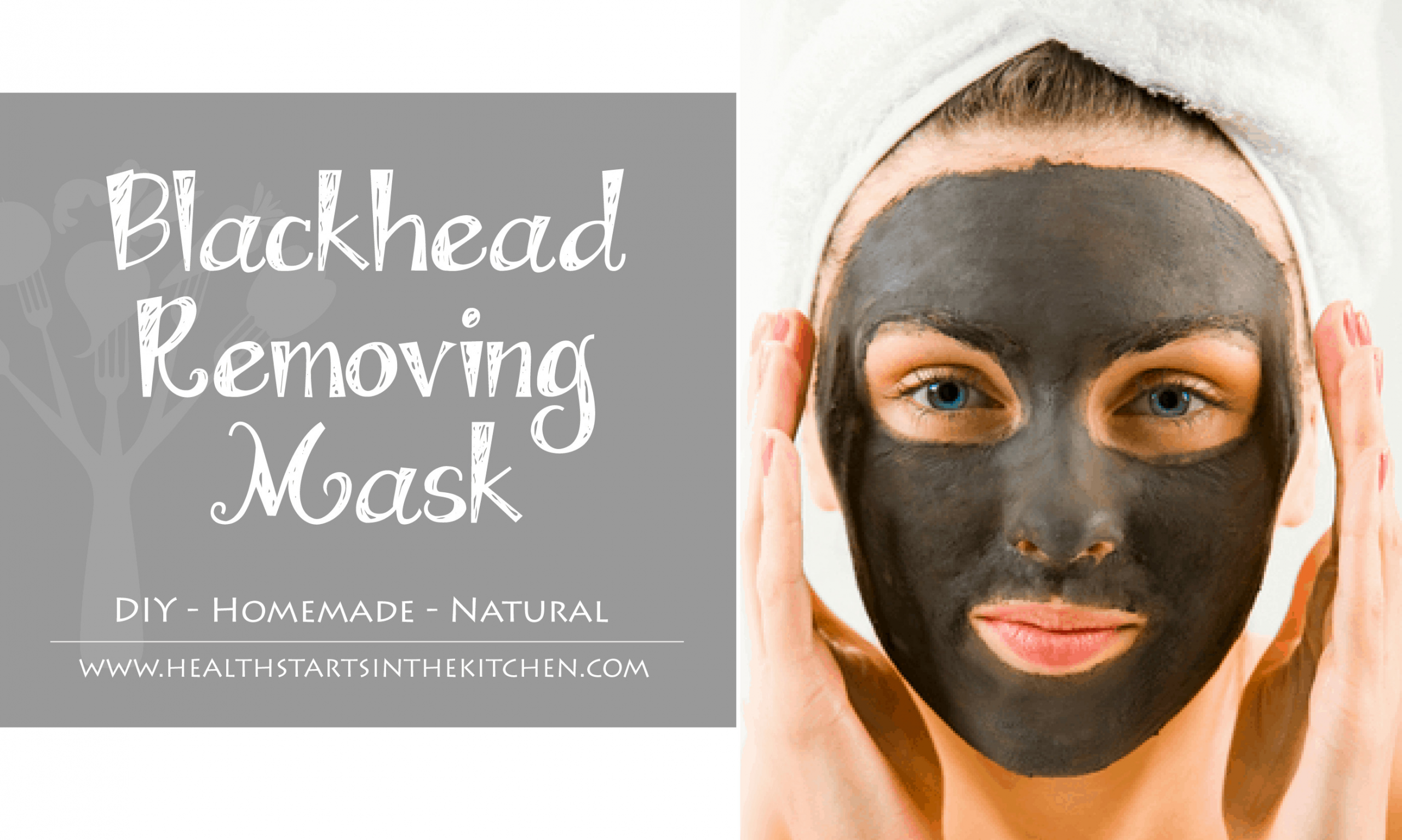 DIY Blackhead Mask
 DIY Homemade Blackhead Removing Mask Health Starts in
