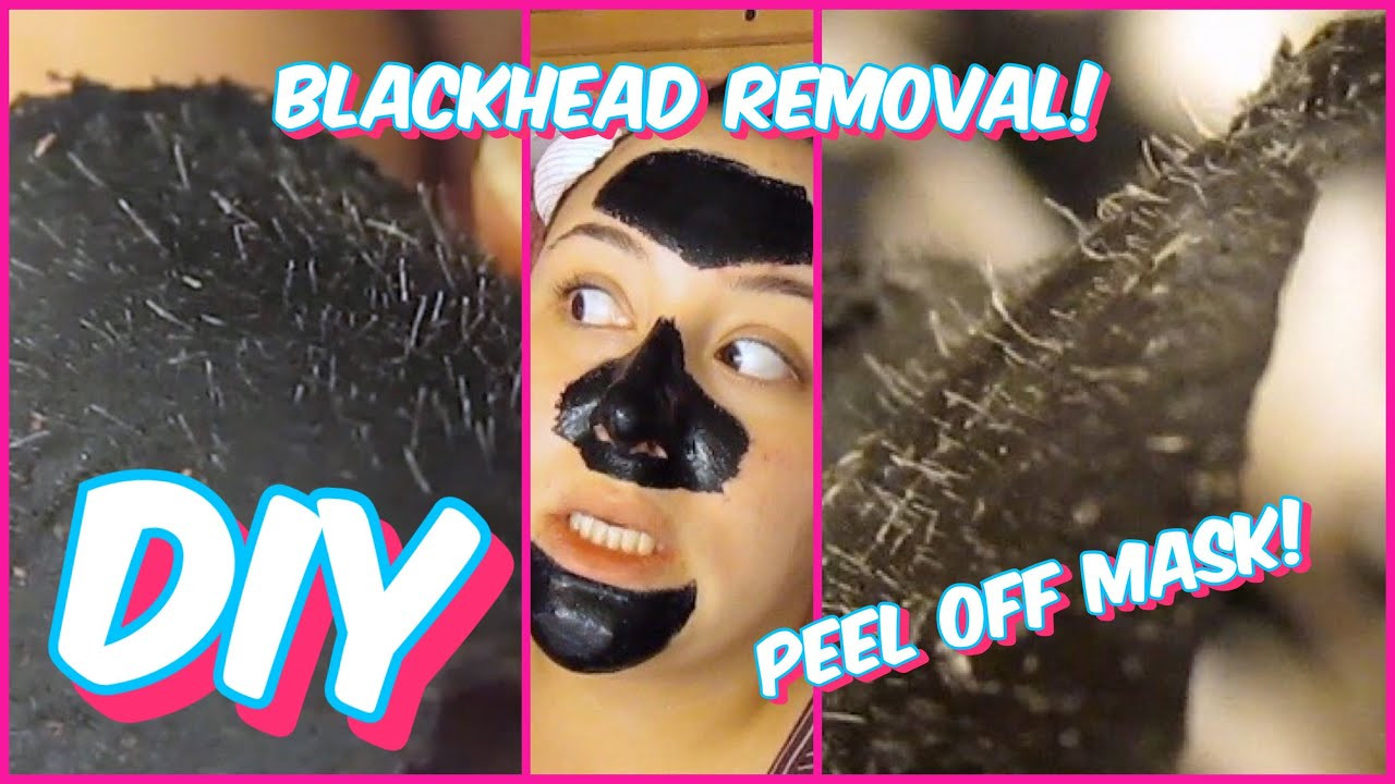 DIY Blackhead Mask
 DIY BLACKHEAD REMOVAL PEEL OFF MASK BEAUTY HACK TESTED