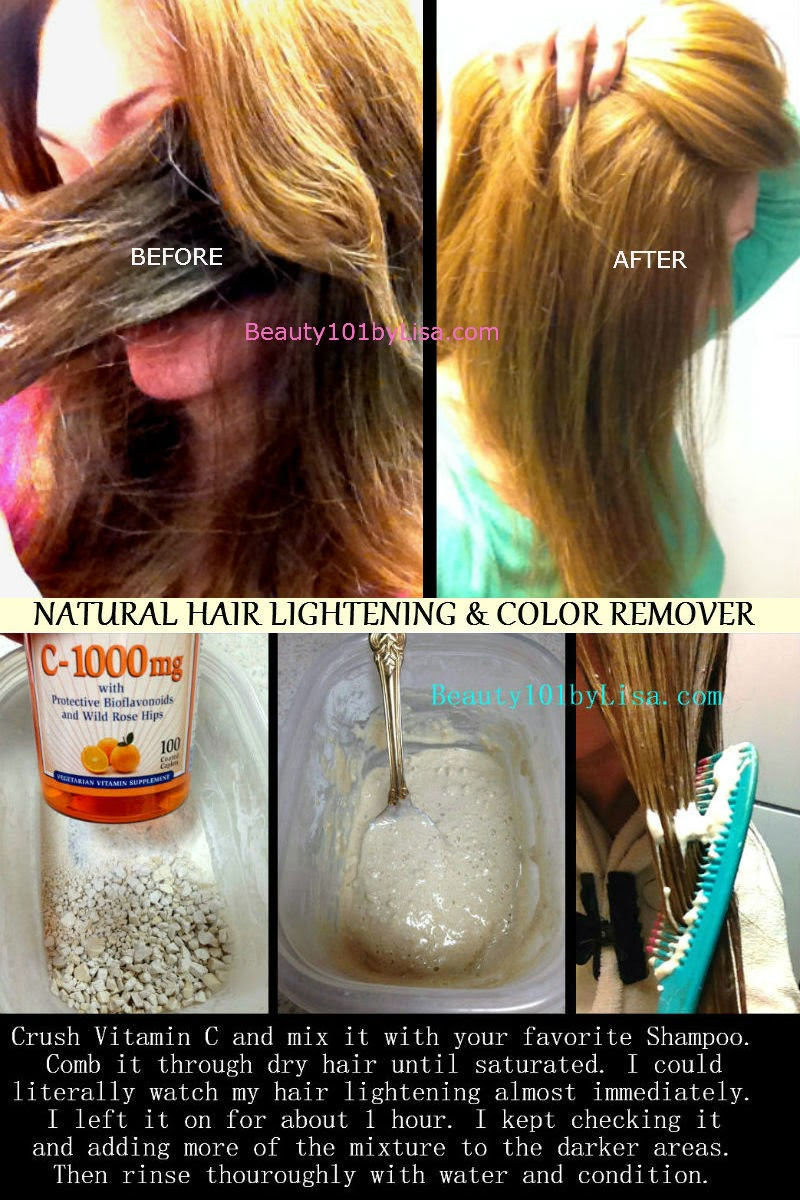 DIY Bleach Hair
 BEAUTY101BYLISA DIY At Home NATURAL HAIR LIGHTENING