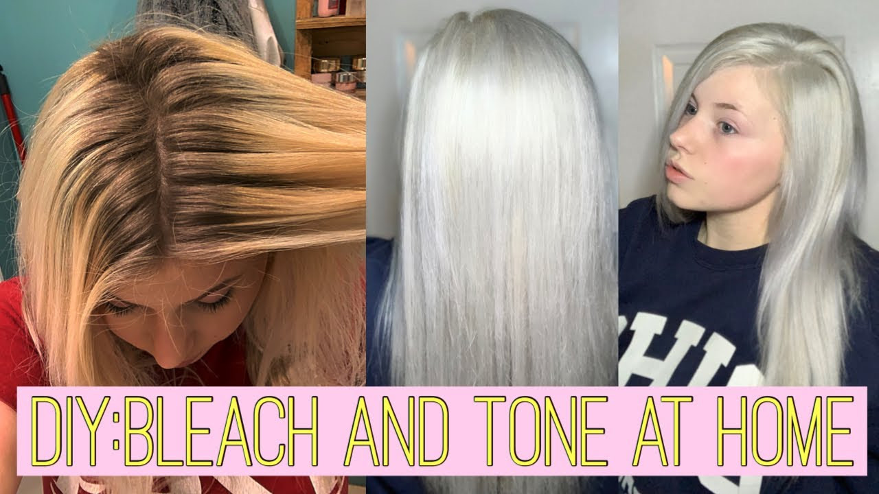 DIY Bleach Hair
 DIY BLEACH & TONE YOUR HAIR products you’ll need step