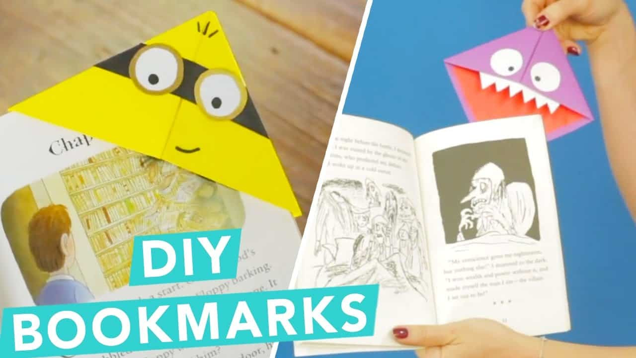 DIY Bookmarks For Kids
 Easy DIY Children s Bookmarks KidLit TV