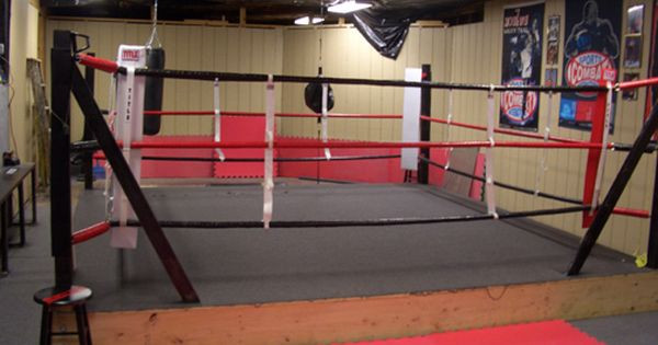 DIY Boxing Ring
 How To Build a Homemade Boxing Ring