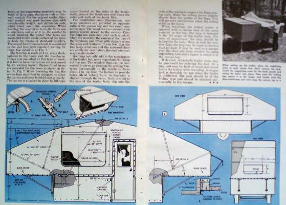 DIY Camping Tent Plans
 Jack n Box CAMPING Tent TRAILER DIY Pop up Camper PLANS