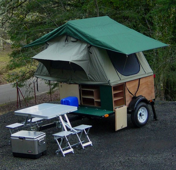 DIY Camping Tent Plans
 DIY Tent Campers You Can Build on a Tiny Trailer