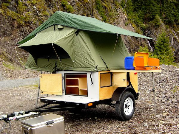 DIY Camping Tent Plans
 DIY Tent Campers You Can Build on a Tiny Trailer