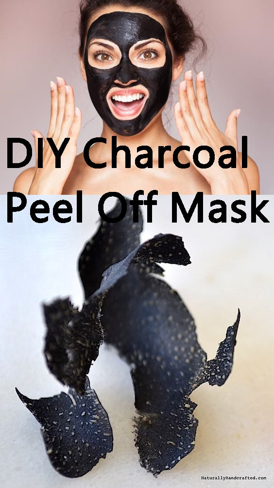 DIY Charcoal Peel Mask
 Tips For Her DIY Charcoal Peel f Mask