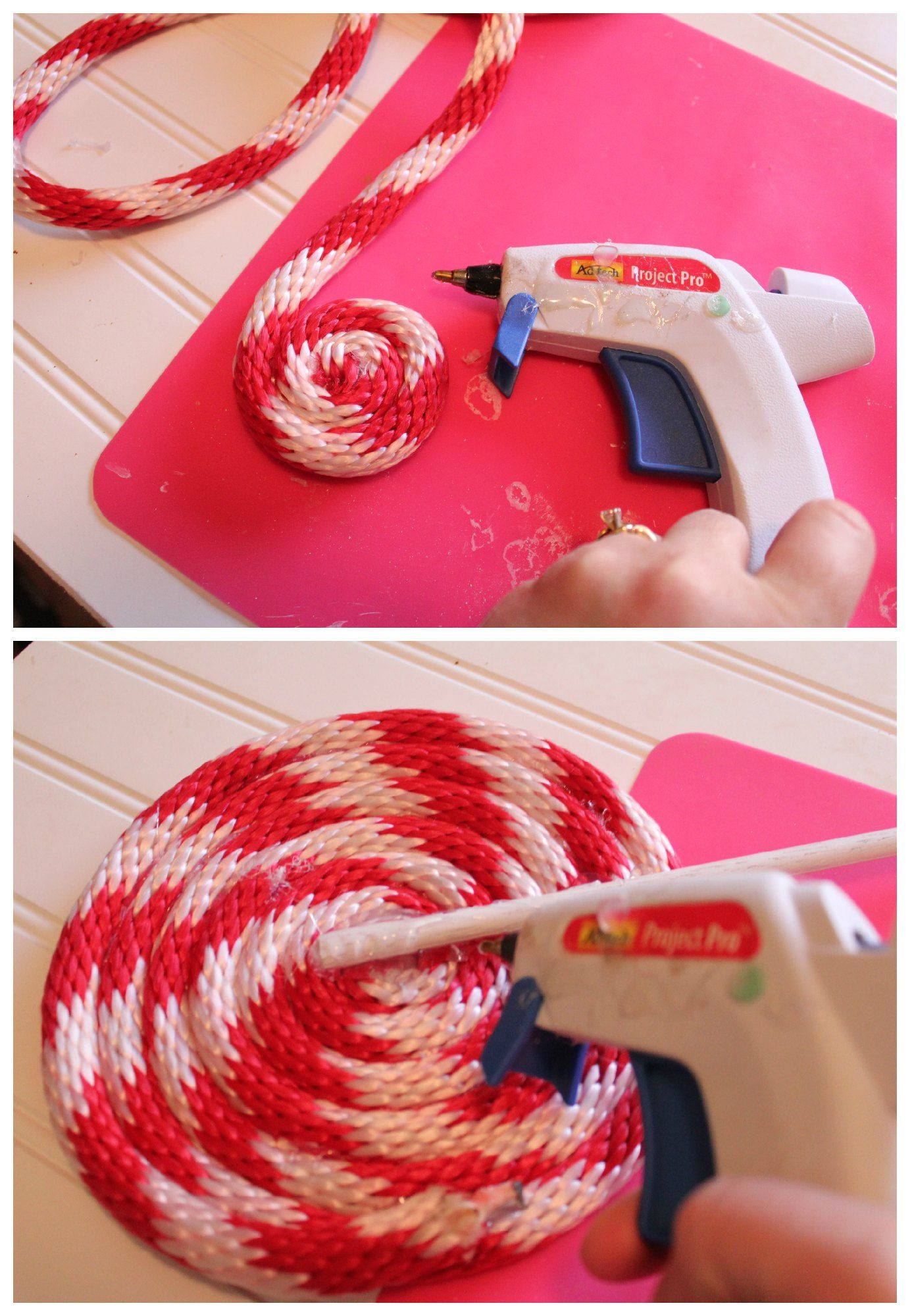 DIY Christmas Candy Decorations
 DIY Peppermint Lollipops Christmas Decor Mom Endeavors