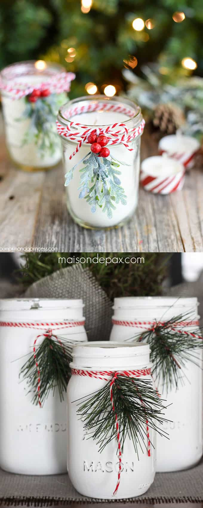 DIY Christmas Centerpieces Ideas
 27 Gorgeous DIY Thanksgiving & Christmas Table Decorations