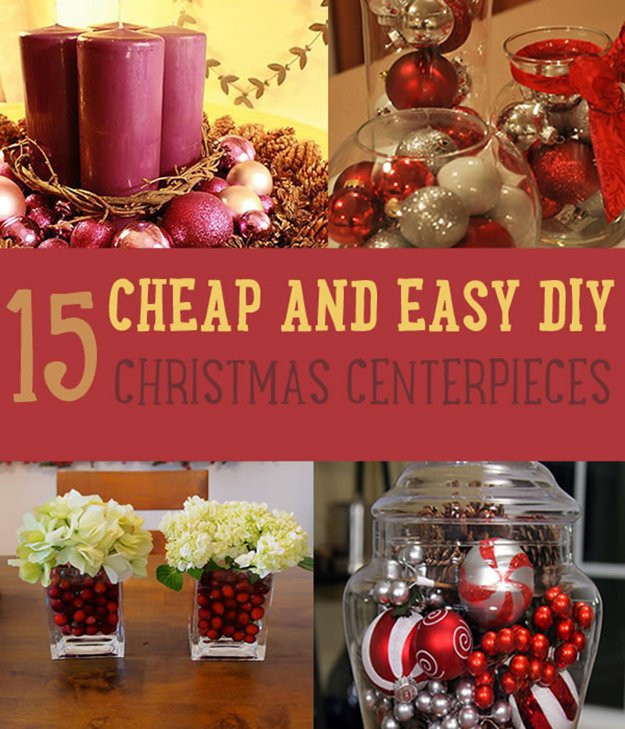 DIY Christmas Centerpieces Ideas
 Christmas Centerpiece Ideas