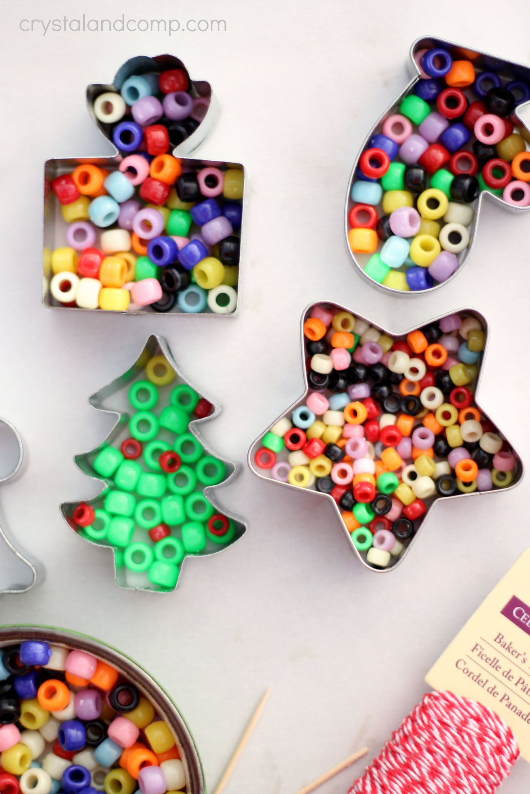 Diy Christmas Crafts For Kids
 Handmade Beaded Christmas Ornaments