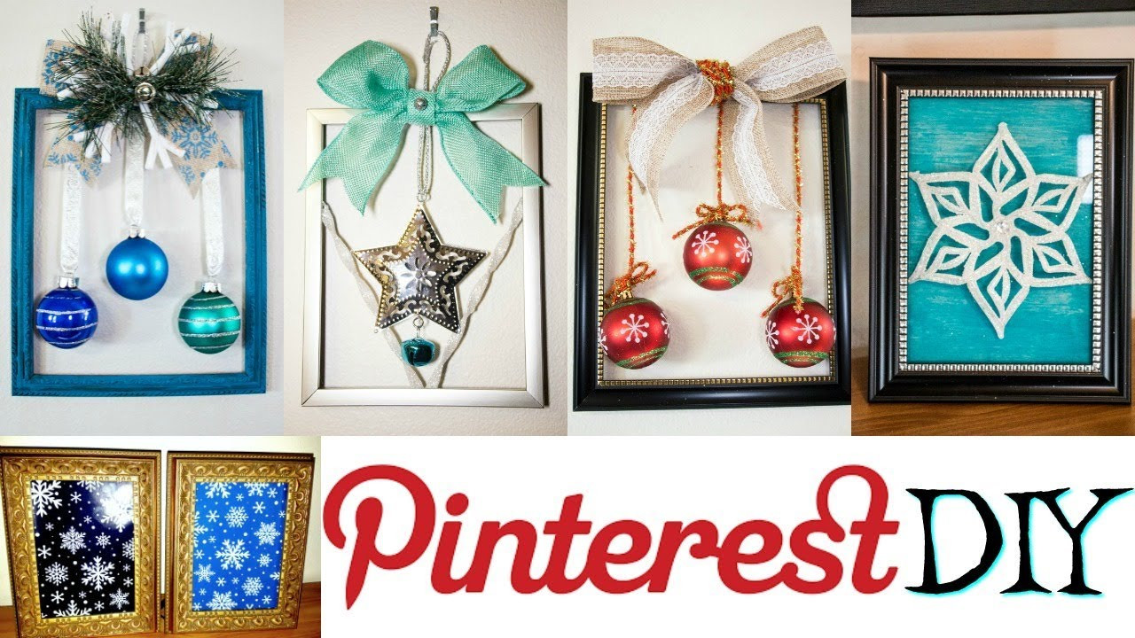 DIY Christmas Frames
 PINTEREST DIY DIY CHRISTMAS FRAMES