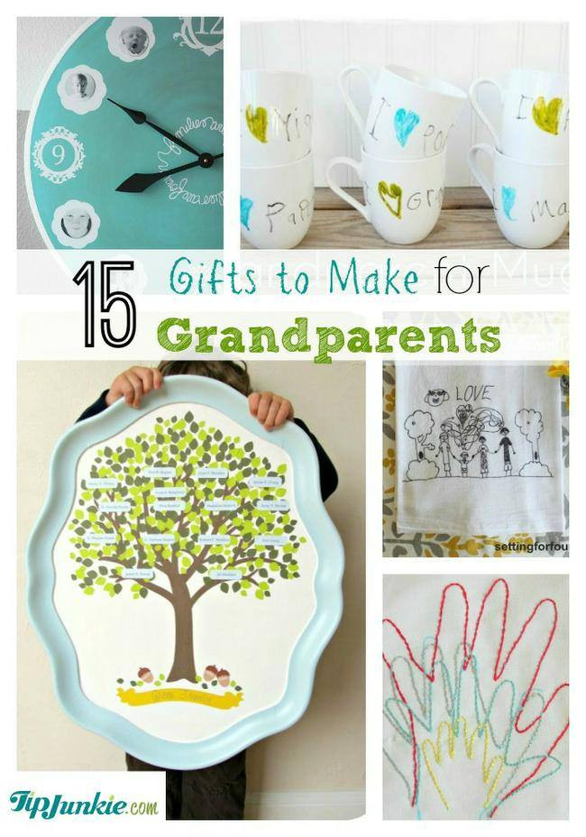 DIY Christmas Gifts For Grandparents
 15 Thoughtful Gifts to Make for Grandparents – Tip Junkie