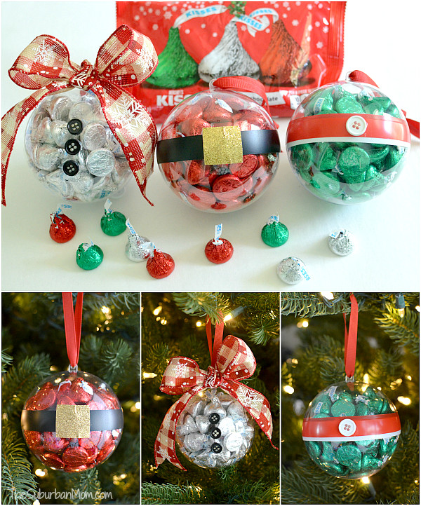 DIY Christmas Ornaments As Gifts
 DIY Christmas Ornaments With Hershey s Kisses