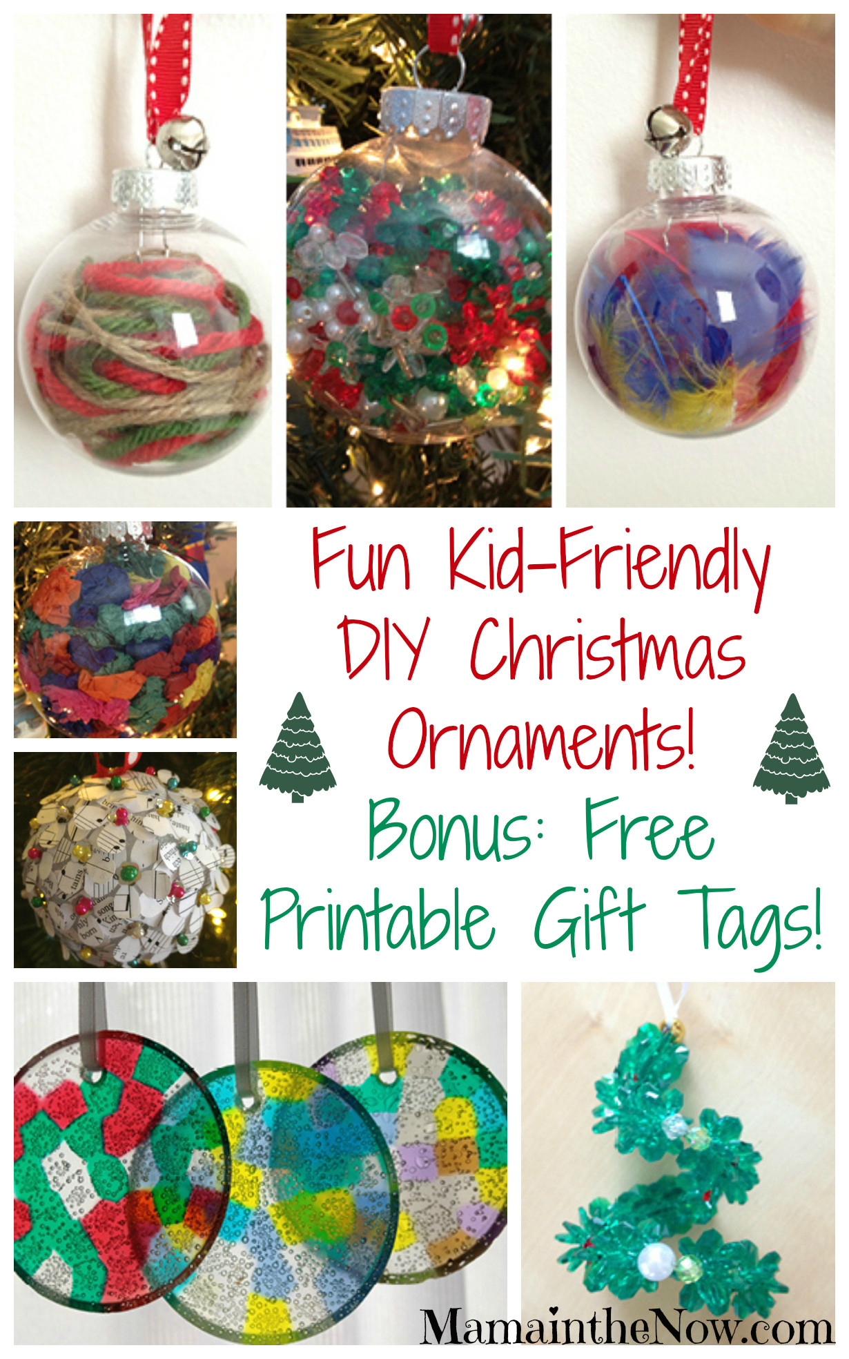 DIY Christmas Ornaments As Gifts
 Easy Kid Friendly DIY Christmas Ornaments