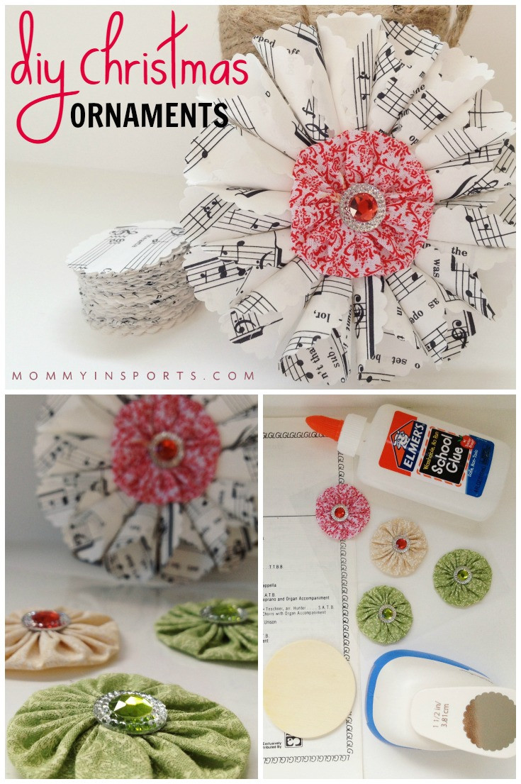 DIY Christmas Ornaments As Gifts
 DIY Christmas Ornaments Vintage Sheet Music